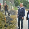 Ministar Glamočić i gradonačelnik Dašić u poseti porodicama pogođenim požarom