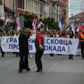 Još jedna šetnja blokiranim ulicama u Leskovcu “protiv blokade”