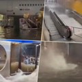 Haos na aerodromu u Frankfurtu: Potopljene piste i terminali, avioni u vodi (VIDEO)