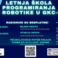 Škola robotike i programiranja u GKC-u