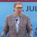 "Ovo je deseta fabrika kojoj postavljam kamen temeljac" Vučić: Do sada je osam otvoreno, velike su stvari i vesti za Niš