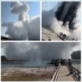 Kamere sve zabeležile Pogledajte snimak erupcije super vulkana u Jeloustonu! Ljudi u strahu bežali glavom bez obzira…