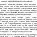 Šta se dešavalo na FAPOR-u: Još jedna grupa vratila nagradu