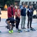 Ultramaratonci u Briselu: Dirljivo odavanje pošte poginulima na železničkoj stanici pa sastanci u EP (VIDEO)