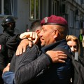 Završen protest ispred Policijske uprave pošto je privedeni vojni veteran pušten na slobodu