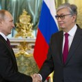 Putin svečano dočekan u Astani: Nebo obojeno u bojama ruske zastave /video/
