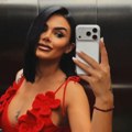Anita Stanojlović pokazala trudnički stomak: Blista u osmom mesecu u crvenoj haljini (foto)