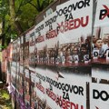 Novo targetiranje lidera opozicije: Oblepljeno više od 200 plakata na Zvezdari FOTO