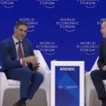 "On je veliki prijatelj Španije" Pedro Sančes se obratio Vučiću sa bine u Davosu (video)
