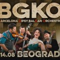 Barcelona Gipsy Balkan Orchestra na Dorćol Platzu u okviru Dorćol Sessions-a