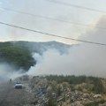 Vanredna situacija u delu Novog Pazara, angažovani privatnici na gašenju požara na deponiji