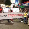 U Užicu na protestu studenti, prosvetni i zdravstveni radnici, radnici u kulturi
