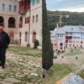 Cvetanović boravio na Svetoj gori, posetio Hilandar i metoh Kakovo
