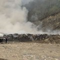 Gasi se požar na deponiji Druglići, sumnja se da je podmetnut