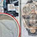 (Foto/video) Prve slike hapšenja: Kamiondžija pognute glave i sa lisicama korača ka policiji na Bezdanu!
