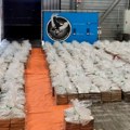 U Roterdamu zaplenjeno osam tona kokaina u kontejneru sa bananama