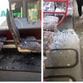 Popucali prozori u sudaru autobusa i kamiona, dve osobe povređene