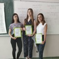 Učenice Ekonomske škole ostvarile zapažene rezultate na matematičkom takmičenju “Kengur bez granica”