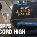 Izniman rast korejske burze