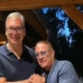 Žan-Klod van Dam u Beogradu, ugostio ga Vučić
