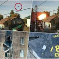 Pogođena škola u Kijevu, snimljen trenutak udara! Izbio požar, spasioci pretrašuju ruševine, horor prizori u prestonici…