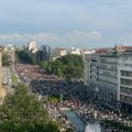 Završen protest “Srbija protiv nasilja” ispred Predsedništva
