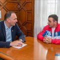 Selektor bokserske reprezentacije Srbije Piperski gost gradonačelnika Zrenjanina