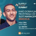 4. Supply Chain Summit Beograd: Kako dobavljači profitiraju od time slot managementa: Kraš