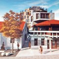 Kaskadni hotel sa šest etaža