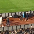 Košarkaši Partizana došli u Humsku na "žurku" zbog crno-belog rođendana, bodre fudbalere protiv Vojvodine
