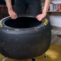 Od automobilske gume napravio stočić za dnevnu sobu: Kada vidite kako izgleda, i vi ćete ga poželeti (video)