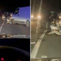 Stravična nesreća kod Čajetine! Direktan sudar automobila i kombija, oba vozila uništena! (VIDEO)