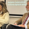 Ministar Ristić i Jelena Trivan na panelu ''Odgovornost u podizanju nivoa digitalne pismenosti'' Trivan: Mali broj dece traži…