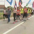 "Energija ne sme pasti": Studenti ponovo pešače - ovog puta do Šapca