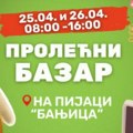 Prolećni bazar na pijaci Banjica za vikend! Ručno rađen nakit, prirodna kozmetika, hekleraj, igračke za decu, torbe…
