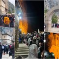 Na hiljade ih čeka da se poklone Svetom Vasiliju: Silan narod slio se pod Ostrog, nestvarne slike: Još se pripoveda o bebi…