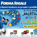 LIKOVNI KONKURS FORMA IDEALE: „Moja idealna soba“ za predškolce i prvake iz Srbije