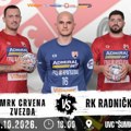 Rukometaši Radničkog protiv Crvene zvezde