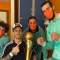 To se zove drugarstvo - igrači Virtusa odneli trofej Polonari u bolnicu