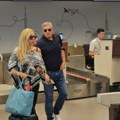"Nisam zaslužio odmor": Uhvatili smo Piksija na aerodromu sa suprugom, ćerkom i unukom: Na njima sve brendirano