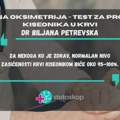 Pulsna oksimetrija – test za proveru kiseonika u krvi