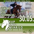 Konjički spektakl u Niškoj Banji: Više od 50 takmičara na Kupu Kneza Mihaila