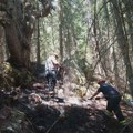 Gori šuma na srpskoj granici: Veliki požar na Kamenoj Gori, veliki broj vatrogasca -spasioca na terenu (foto)