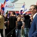 (Foto) Vučić obišao završne radove na modernizaciji puta između Gornjih i Donjih Sinkovaca kod Leskovca