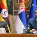 "Nastavićemo zajedno da radimo na dobrobit građana i Ugande i Srbije" Predsednik Vučić nakon sastanka delegacija Srbije i…