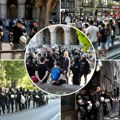 uživo Od jutros blokade na više lokacija: Privedeni studenti FDU, policija razbila blokadu kod Pravnog