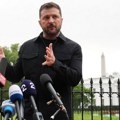 Zelenski iz Vašingtona: Zapad će odrediti bezbednosne garancije za Ukrajinu