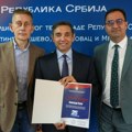 Aleksandru Vulinu uručena zahvalnica Koordinacionog tela Vlade Srbije za opštine Preševo, Medveđa i Bujanovac