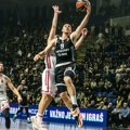 Košarkaši Partizana u borbi za svaki poen: Traže novu evroligašku pobedu protiv Olimpije