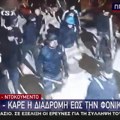 Hrvatski "odred smrti" u pratnji policije!? Šok snimak uoči sukoba navijača u Atini - naoružani do zuba! (video)